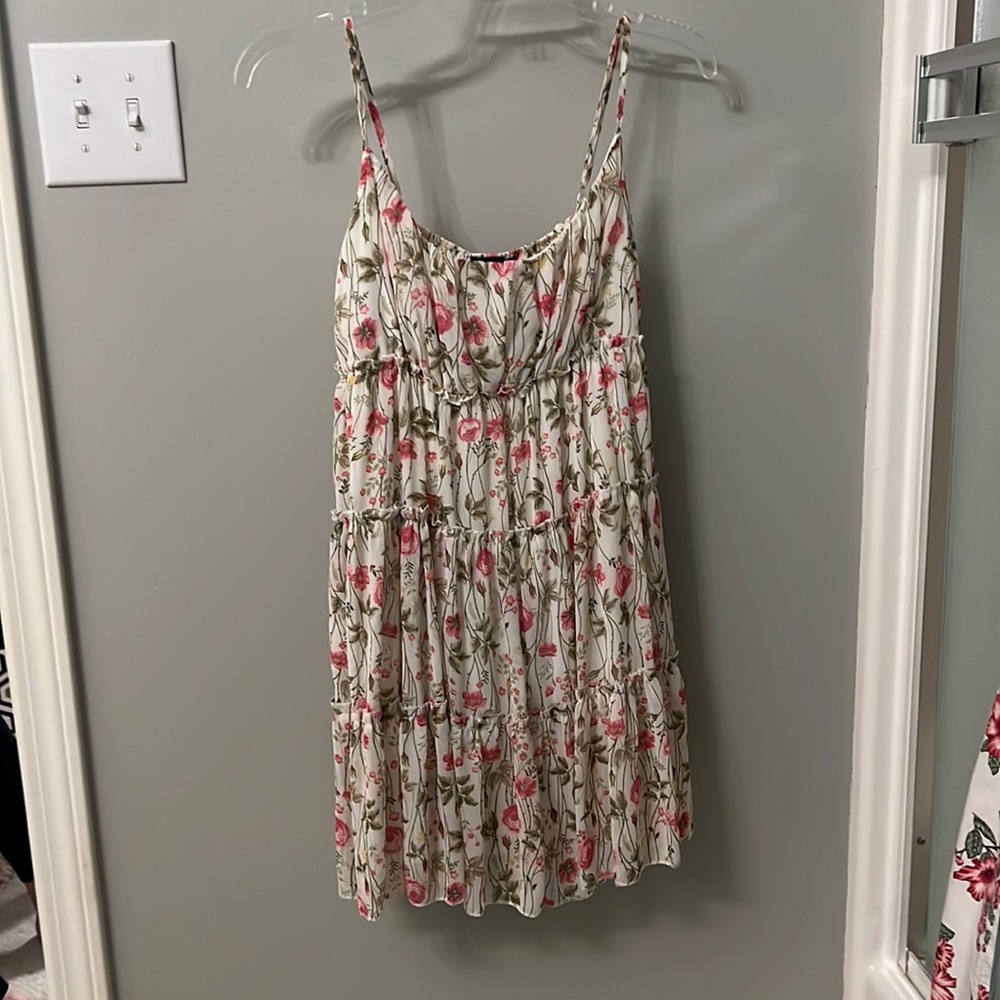 Floral, flowy spaghetti strap dress from Trixxi.